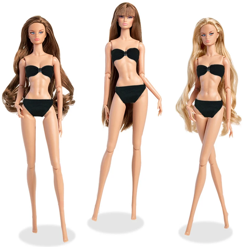 New Nude Skin Fashion 12" 1/6 BJD Doll Full Doll Figure Supermodel Princess Dolls Jointed Movable Female Body Heads - Detail 1
