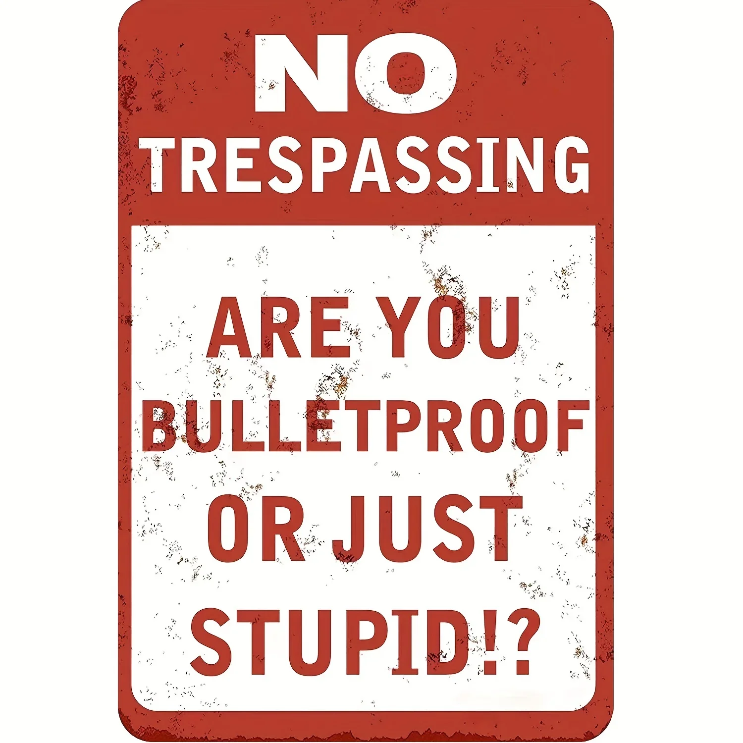 [Vintage Metal Sign] Durable  Tin Sign 
