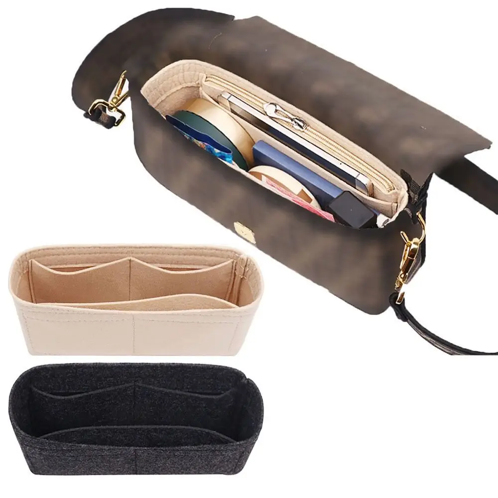 High-quality Felt Felt Insert Bag Bag Support Organization Purse Liner Storage Portable Internal Bag