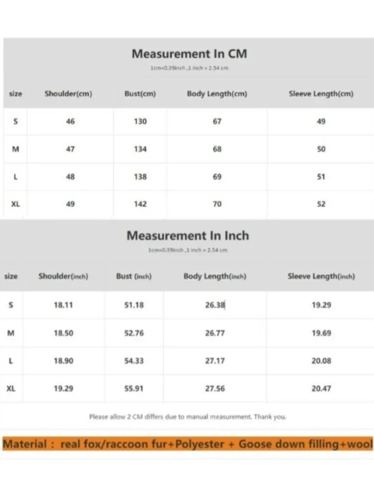 Femmes blanc doudoune d'oie hiver nouvelle mode automne grande fourrure de renard laine chaude fourrure naturelle doudoune véritable manteau de fourrure vêtements