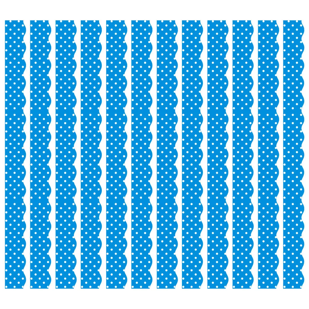 

Borders Whiteboard Stickers Decoration Magnetic Bulletin Decorations Blue Pvc Trim