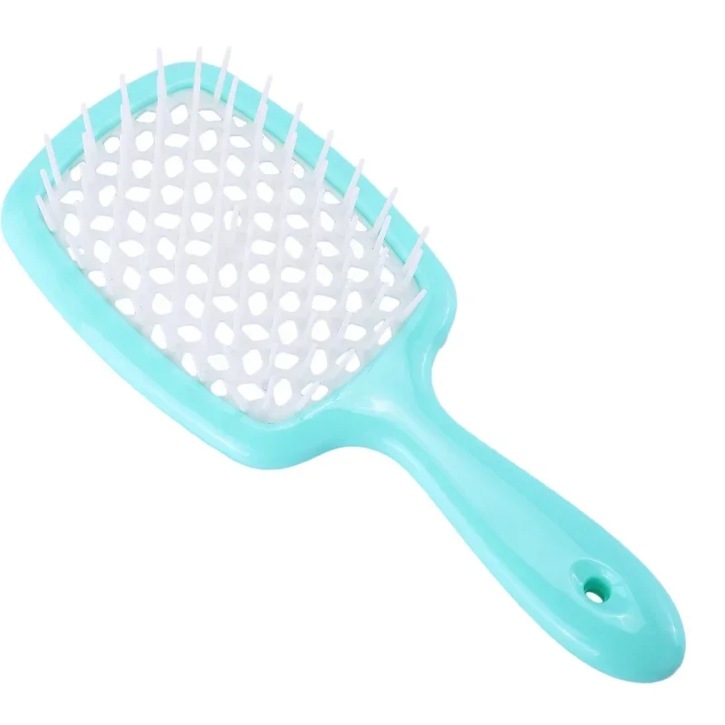 Tangled Hair Comb Detangling Brush Large Plate Massage Combs Hollow Out Brushes Barber Salon Styling Tools