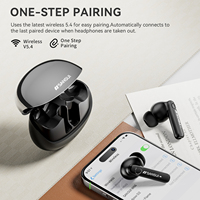 SANSUI W66 Wireless Bluetooth Earphones - In-ear, Intelligent Noise Reduction, Long Battery Life