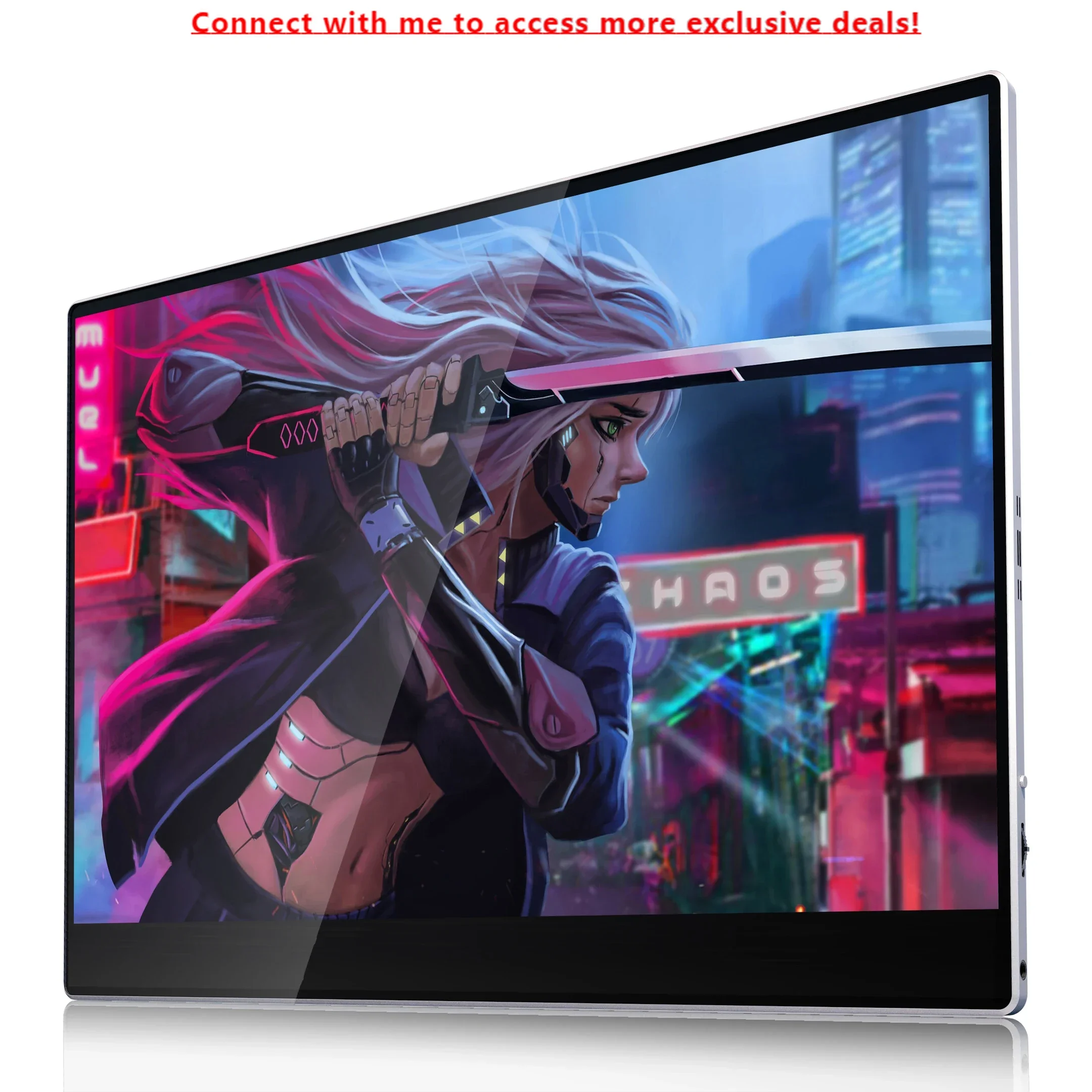 

SIBOLAN Hot Sale 15.6 Inch IPS LCD Screen 4K Supports HDR Portable Monitor For Computer Phone PS4 Switch