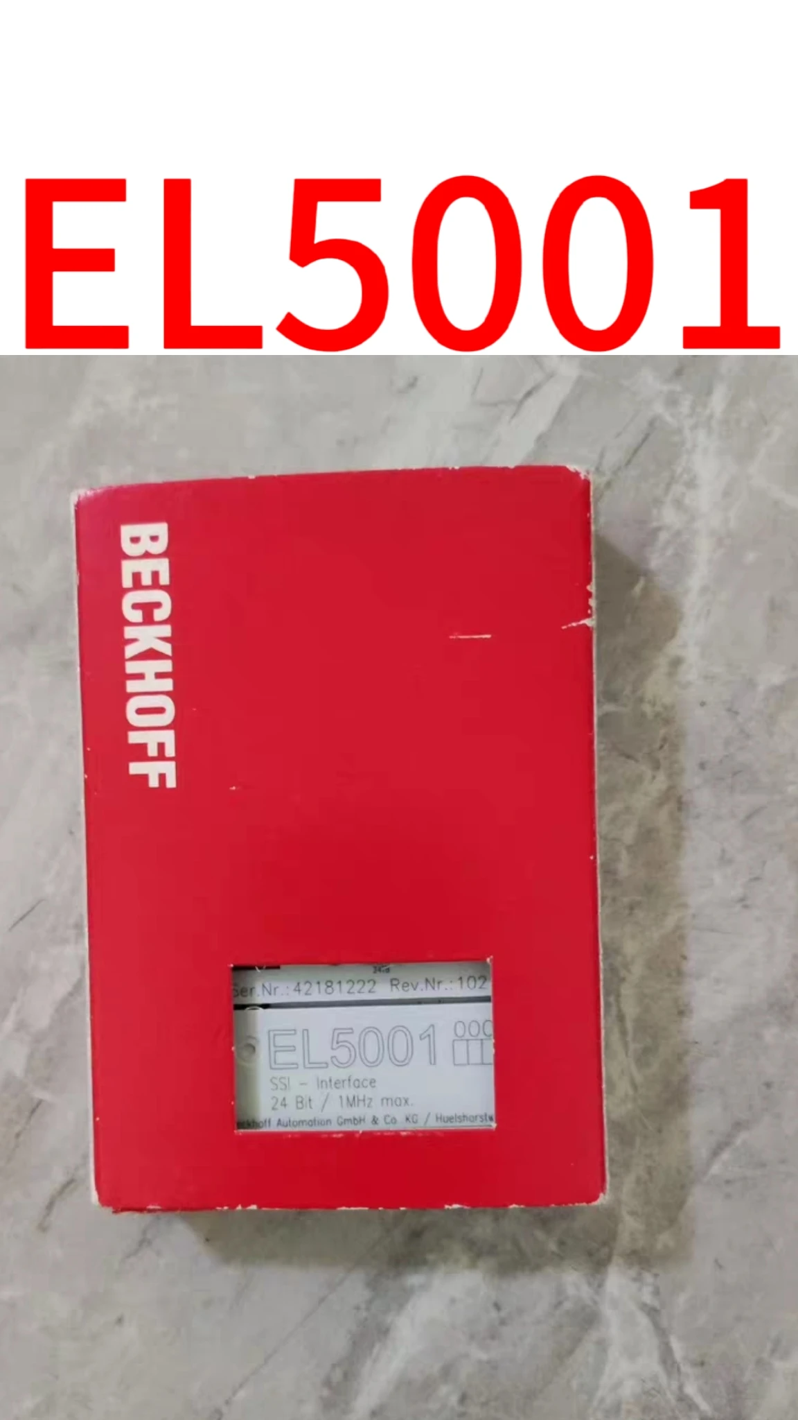

Brand New EL5001