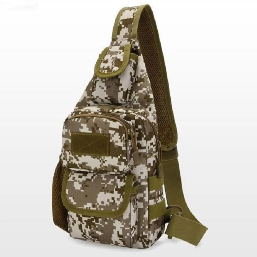 ISKYBOB-Bolso de hombro táctico para hombre, mochila militar de nailon para caza al aire libre, Camping, pesca, senderismo