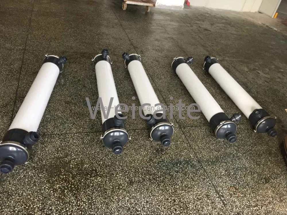 غشاء UF من الألياف المجوفة غطاء زجاجي عضوي، غشاء فلتر UF مع مبيت شفاف للتركيز/الفصل #5