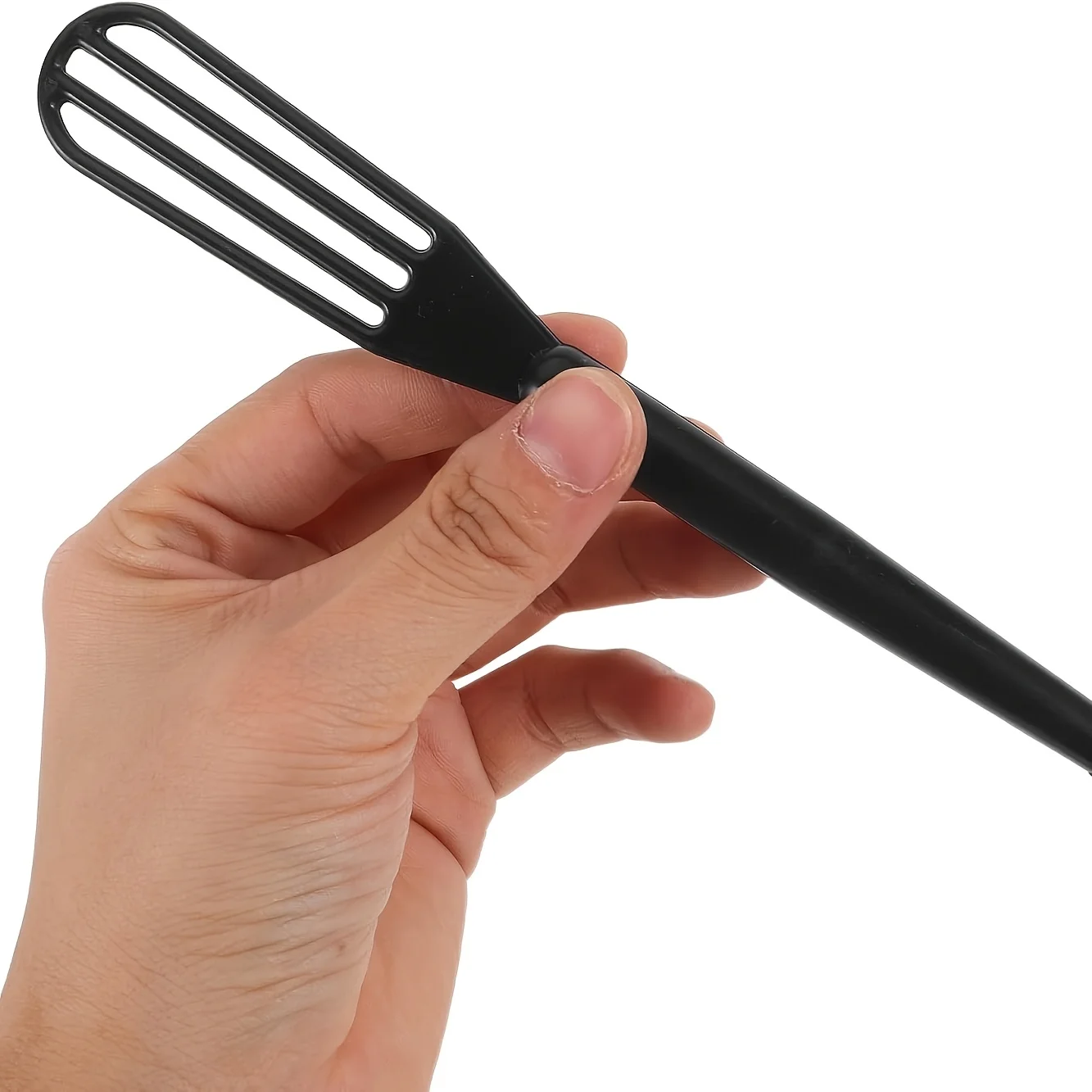 3Pcs ABS Plastic Hair Dye Mixing Stick Practical Root Blending Tool for Real Hair Wigs