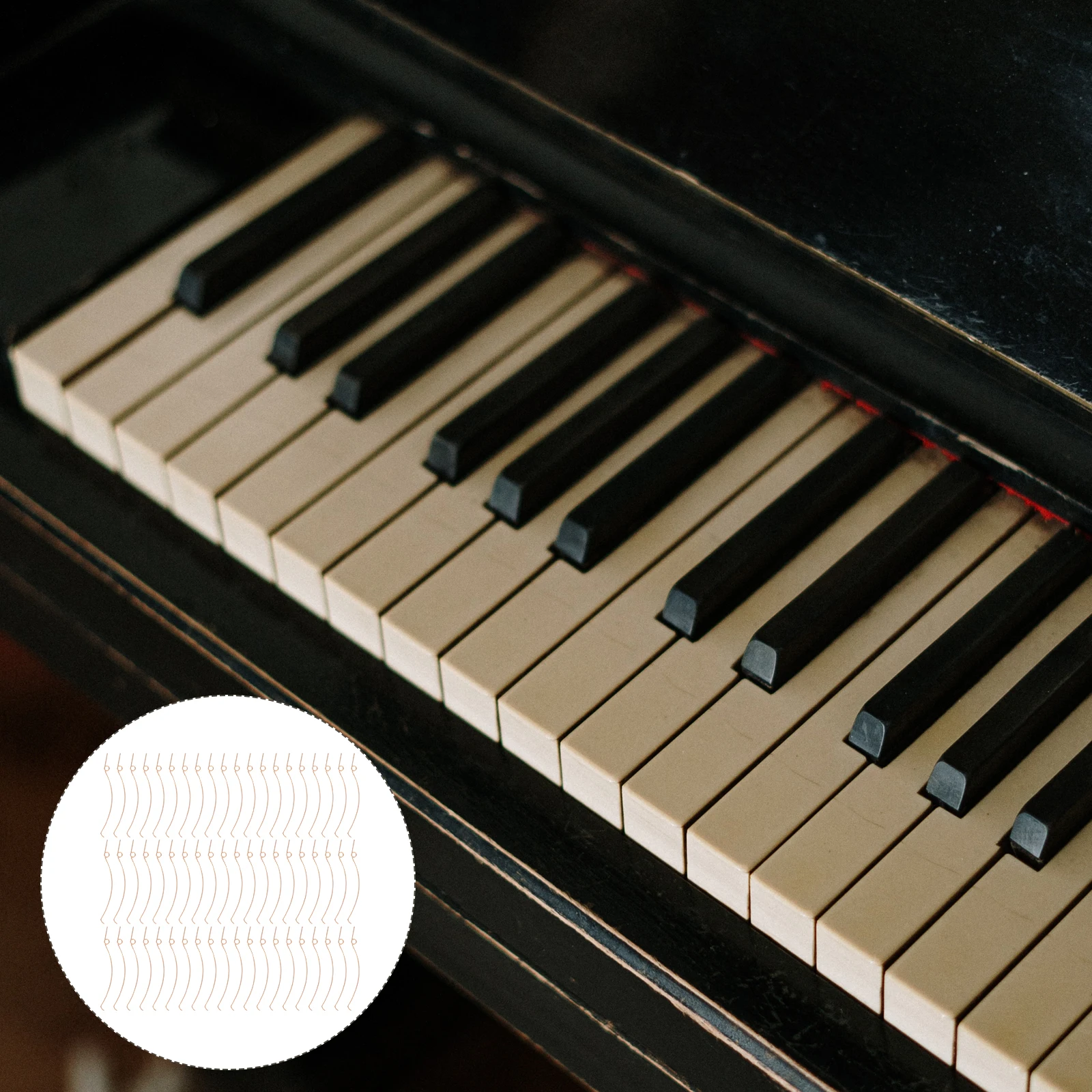 

70 Pcs Sound Damping Spring Accessory Keyboard Piano Accessories Hammer Replacement Vertical Damper Upright
