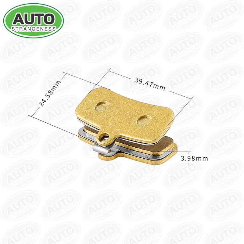 ALL-METAL BRAKE PADS, FOR SUR-RON LIGHT BEE X/S & SEGWAY X160 X260 & TALARIA STING R MX3 MX4 APOLLO RFN,ELECTRIC DIRT BIKE PARTS
