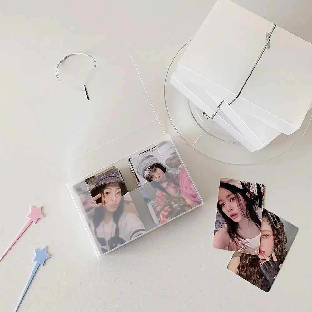 Frosted Transparent Korean Photocard Holder PP Card Cover Idol Photo Card Idol Card Display Protector Clear Picture