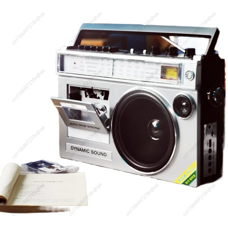 

European and American Retro Nostalgic Tape Recorder Radio Bluetooth Card Charging Speaker Large Volume Speaker