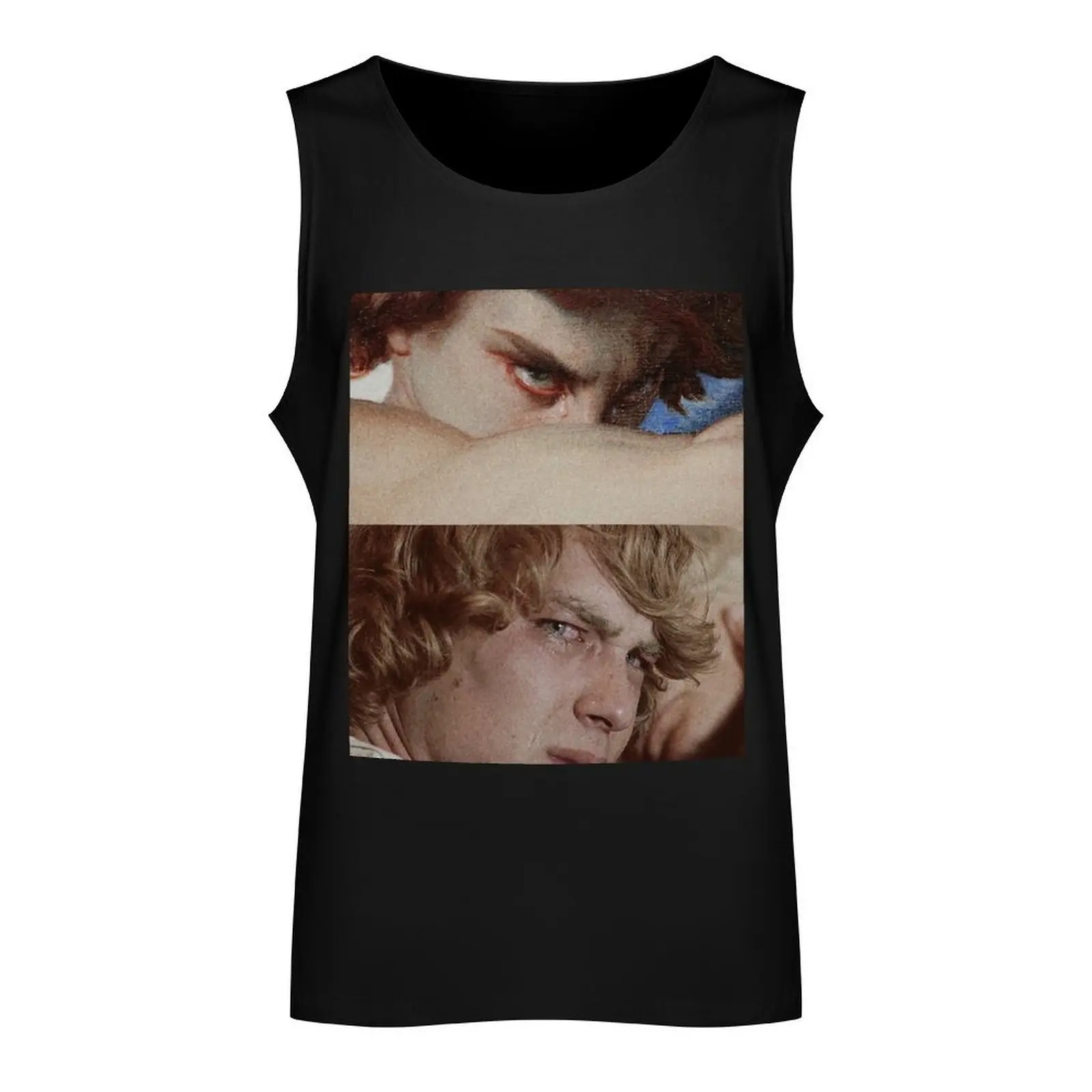 Fallen Angel by Alexandre Cabanel (1868) / Cody Fern as Michael Langdon Tank Top t shirt sleeveless vests Men's gym clothing