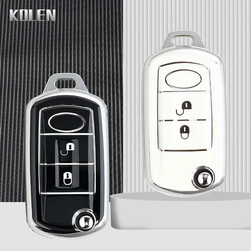 TPU Car Remote Key Case Cover Fob For Land Rover Range Rover Sport LR3 Discovery 3 Buttons Protected Holder Fob Bag Accessories