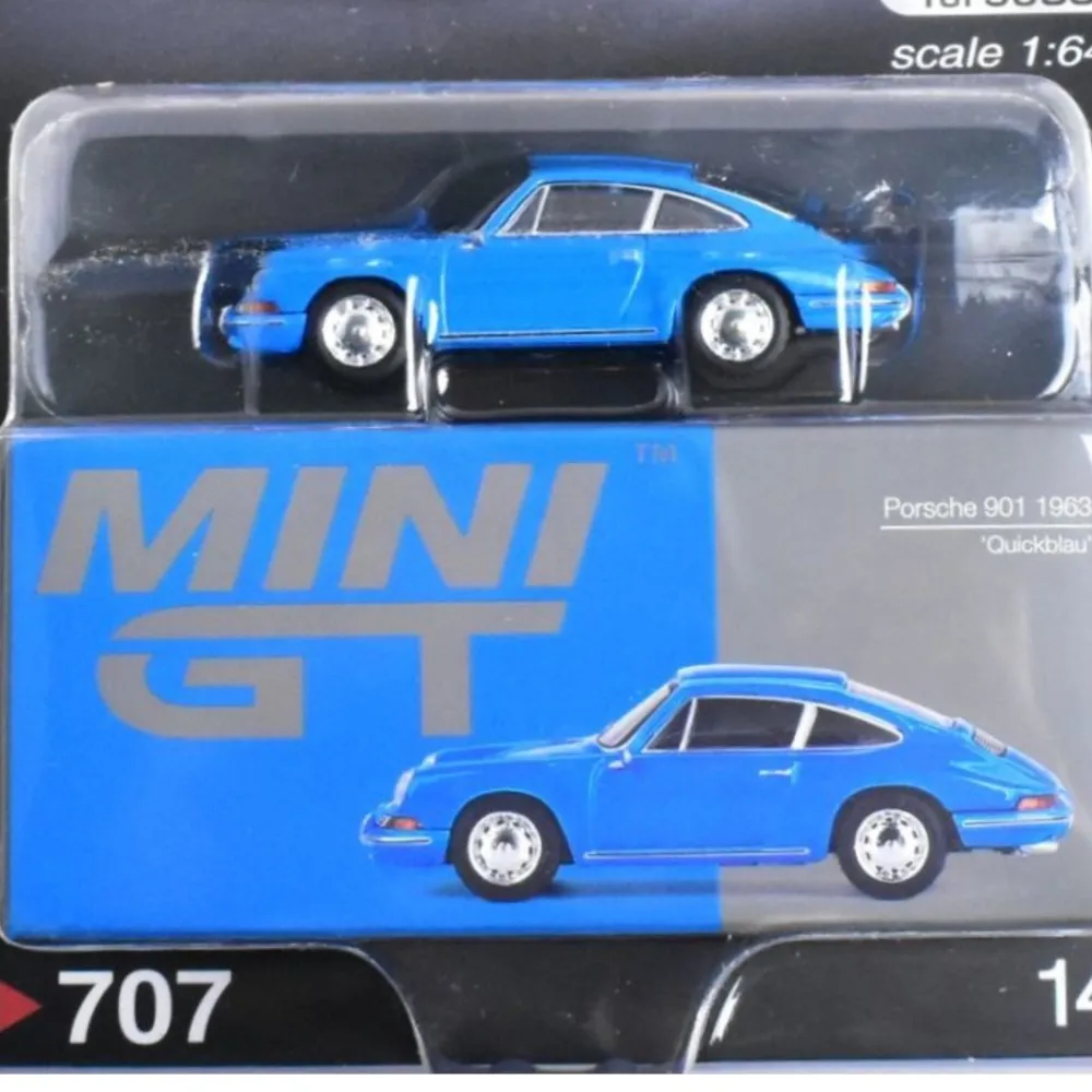 

MINIGT TSM 1:64 707 901 1963, подарки для подростков, литая под давлением модель автомобиля