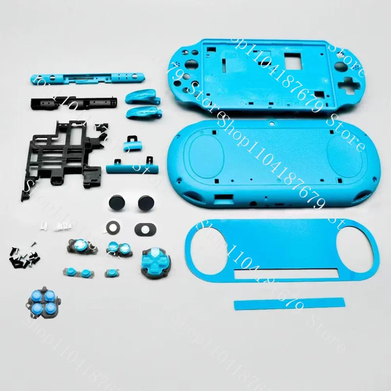 Peças de reparo de kits de carcaça completa de reposição para console PS Vita PCH-2000