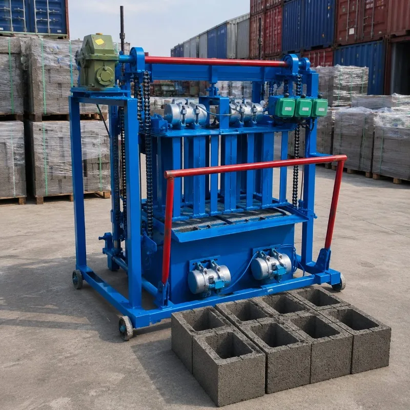Brick Molding Machine Concrete Block Equipment Brick Forming with Customized Mold New Design for Local Construction
