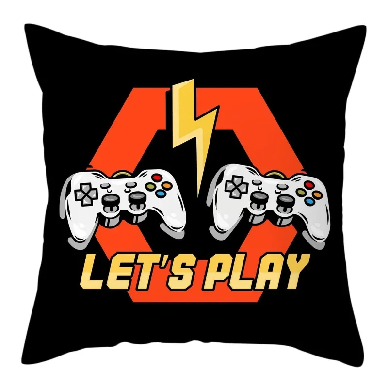 45x45cm Gaming handle  Room  Player Decoration Pillowcase Comfortable sofa Chair Car Cushion cover Home decor