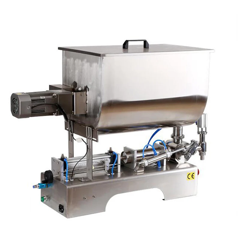 Quantitative Paste Filling Machine For Peanut Butter Sesame Paste Chili Sauce Filling Machine