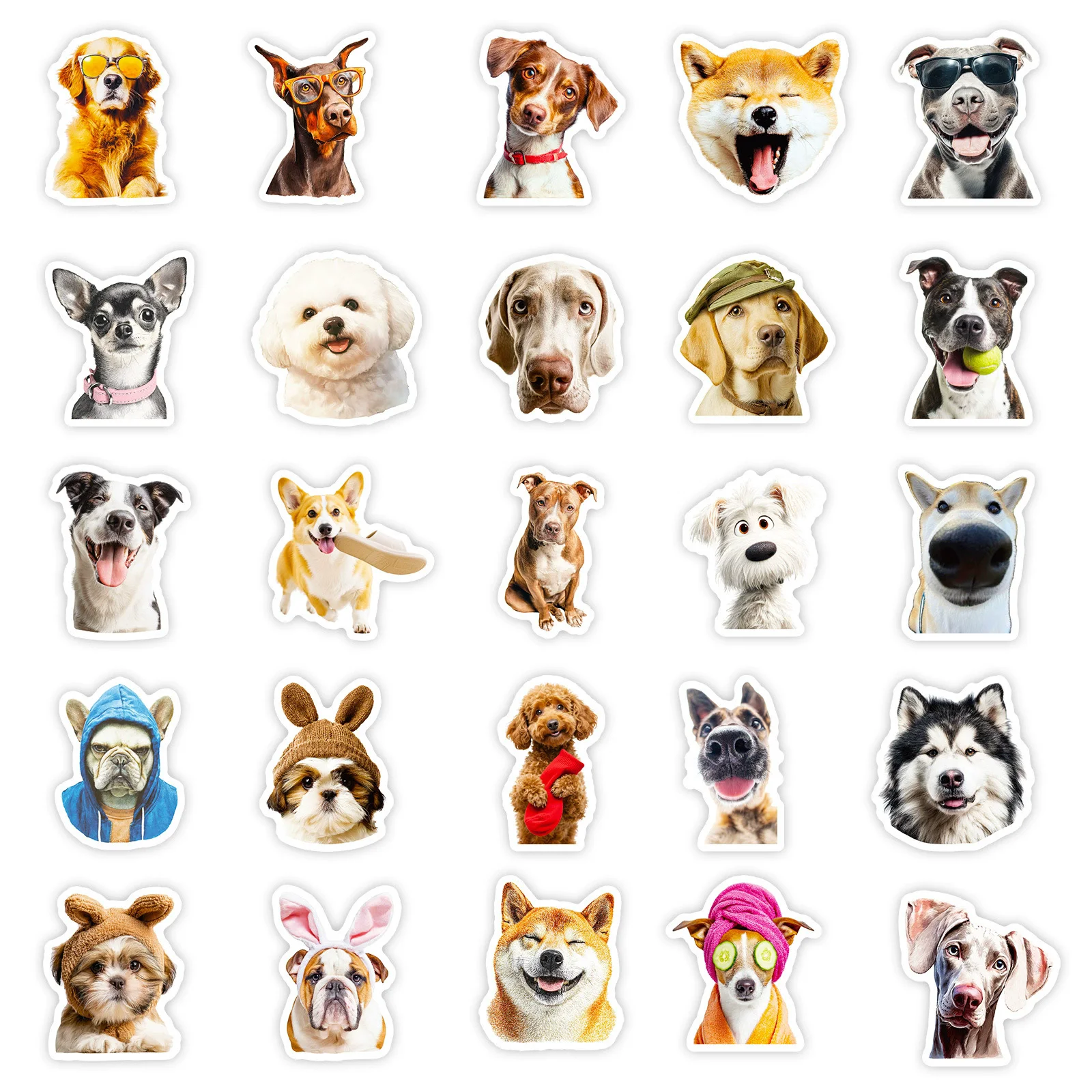 Рисунок 5 - очаровательные наклейки со смайлами