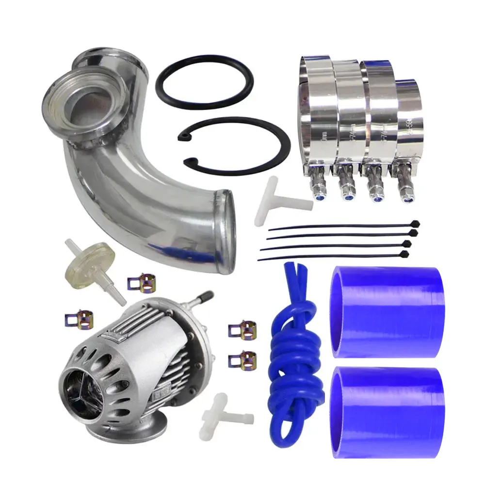 For Hyundai Genesis Coupe 2.0T 2010-2012 Auto Parts SQV Blow Off Valve BOV IV Turbo Pipe Kit 60mm + Silicone Hose kit