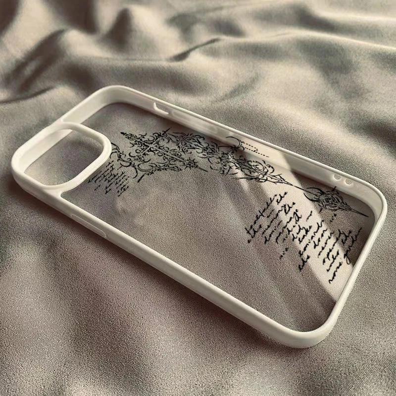Image 7: Coque de téléphone transparente motif croix gothique pour iPhone 17 16 15 Pro 14 13 11 12 Pro Max Air 16E X XR XS Max 7 8 Plus SE