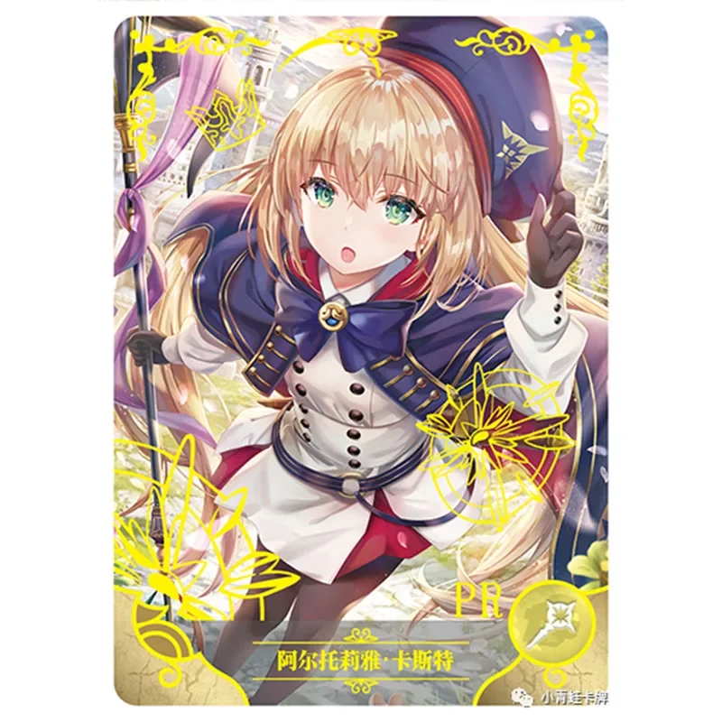 Altria Pendragon Kitagawa Marin 애니메이션 여신 이야기 ACG 4M5 PR 섹시한 레이저 카드 알베도 크리스마스 생일 선물 소년 장난감
