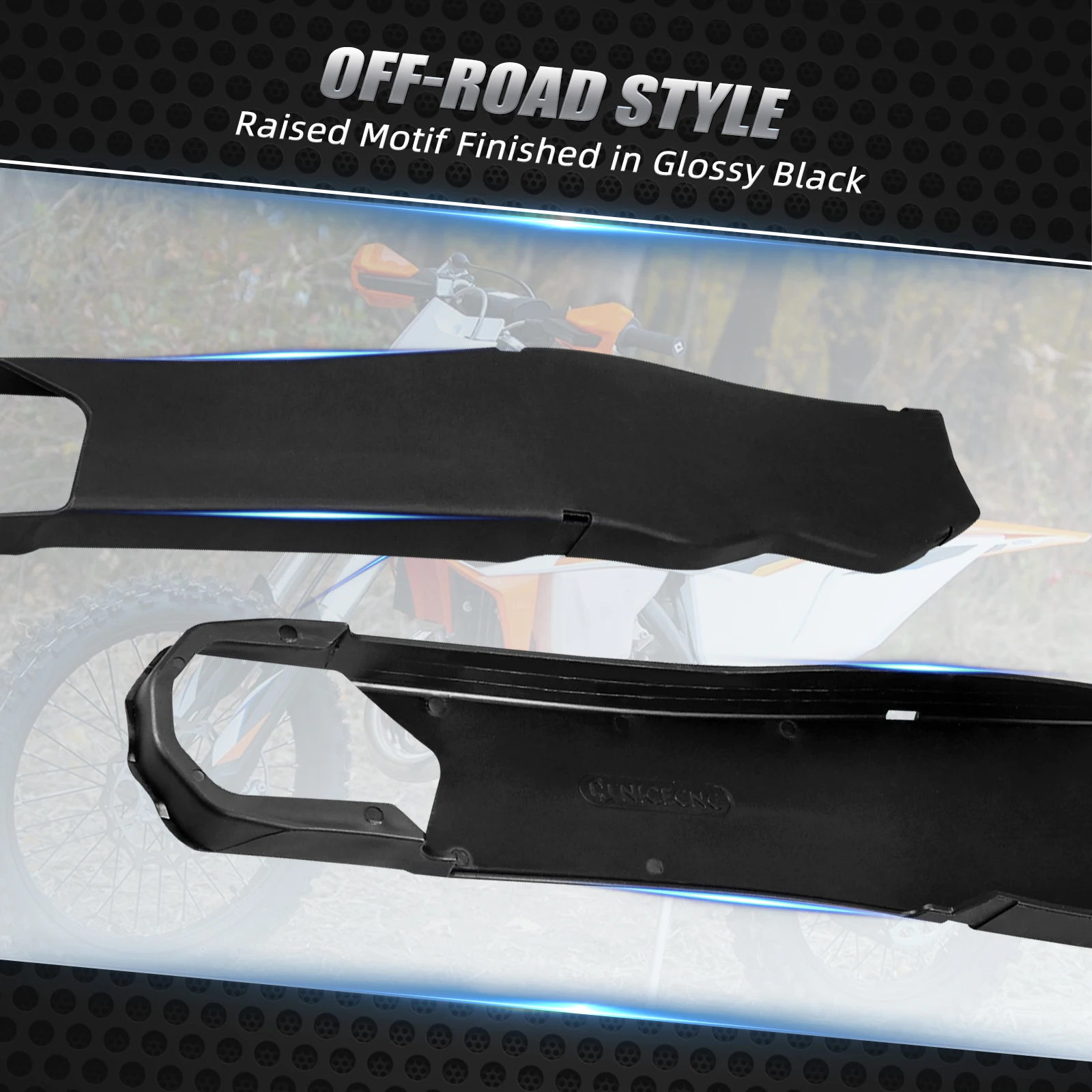 NICECNC Per Husqvarna TE 300 TE 250 FE 250 FE 350 FE 450 501 2024-2025 Protezioni forcellone posteriore per GasGas EC 300 KTM EXC 300