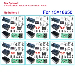 For M18 Plastic Case 15 X 18650 PCB Charging Protection Circuit Board Shell Box For Milwaukee 18V 9.0Ah Housings Lithium Battery
