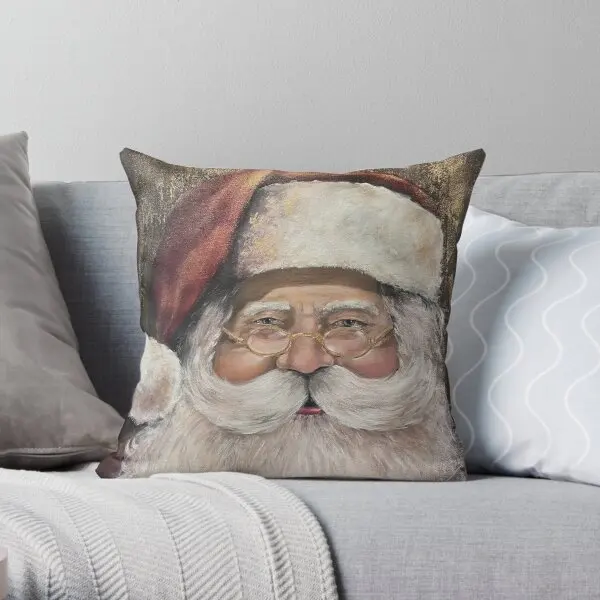 

Santa Baby Printing Throw Pillow Cover Square Bedroom Car Decorative Waist Case Fashion Cushion Pillows not include One Side