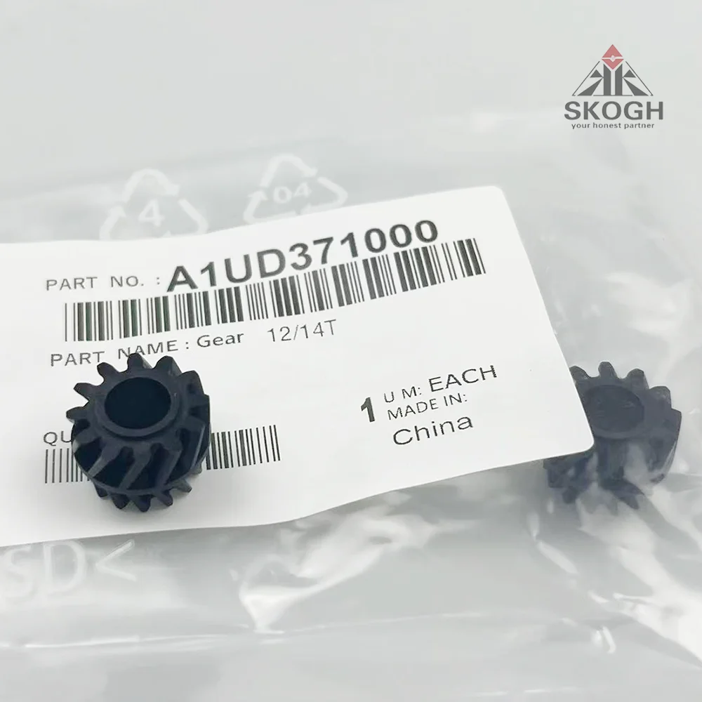 5PCS/LOT A1UD371000 A1UD-3710-00 12T/14T Gear For Konica Minolta Bizhub 223 283 363 423 7828 Developer Spare Parts
