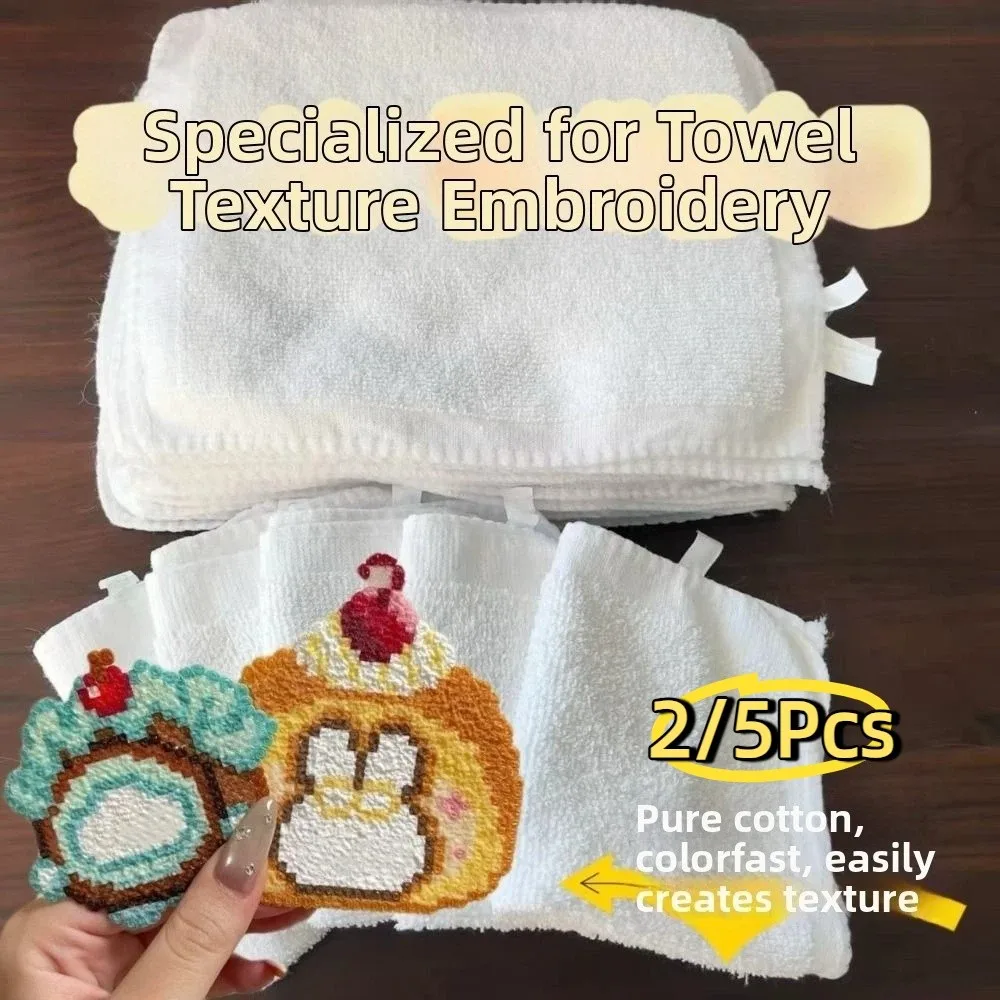 

2/5 шт. хлопковые термостойкие вспомогательные полотенца для выпечки Perler Beads, многоразовые, белые