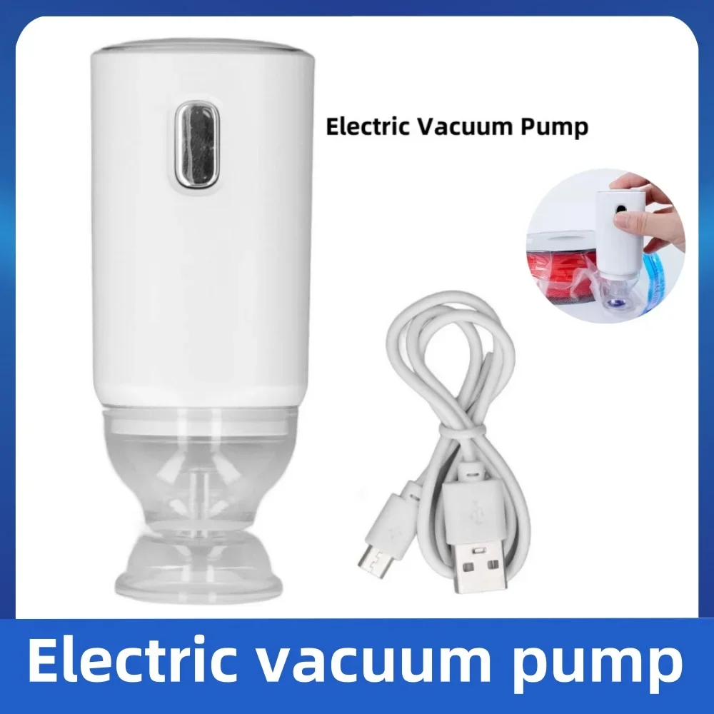3D Yazıcı Filament Elektrikli Vakum Pompası USB Şarj Edilebilir 3D Baskı Malzemesi Mühürleyen Pompa 3D Yazıcı Filament Vakum Depolama