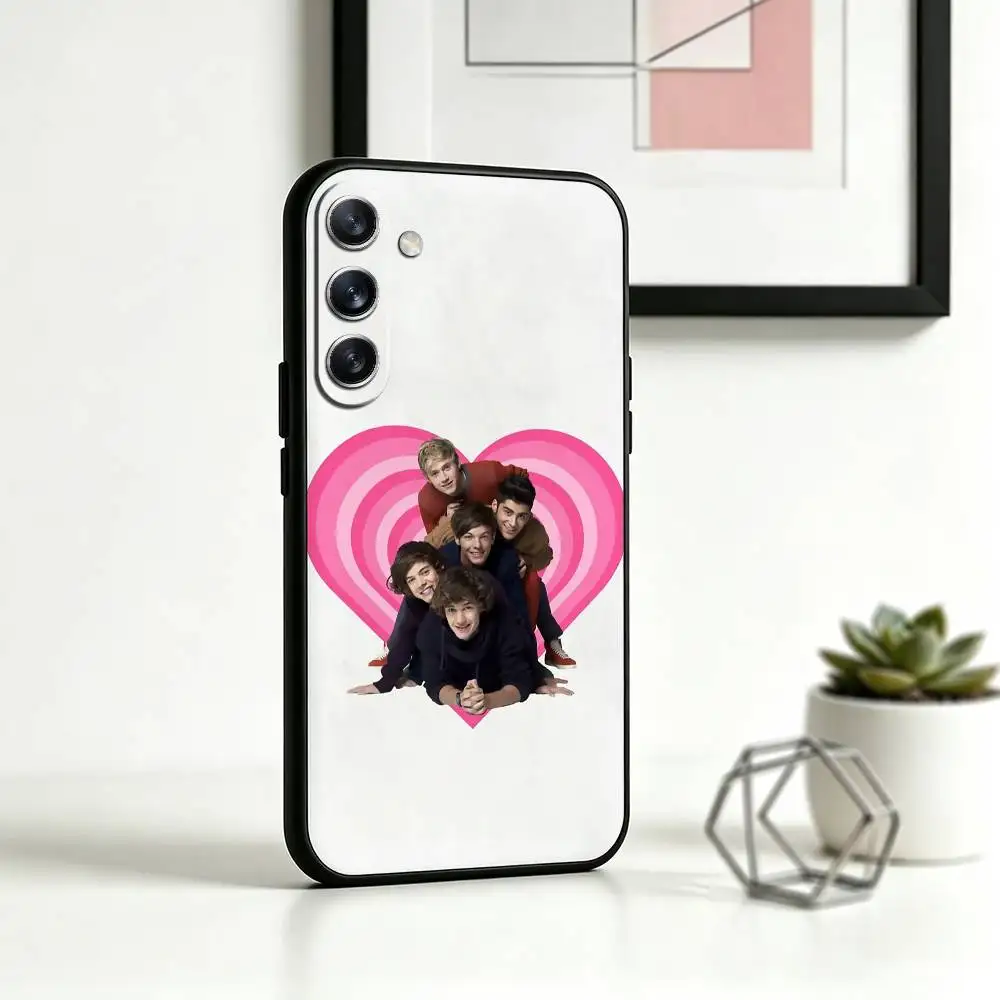 One Direction-ES 1D Boy band Phone Case For Samsung Galaxy A73,A72,A71,A70,A53,A52,A51,Others Soft Black Cover