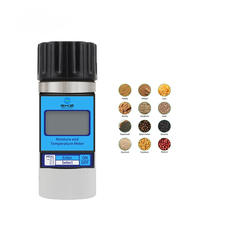 rapid portable digital inductive pinless cup  grain wheat cashew nut moisture meter tester