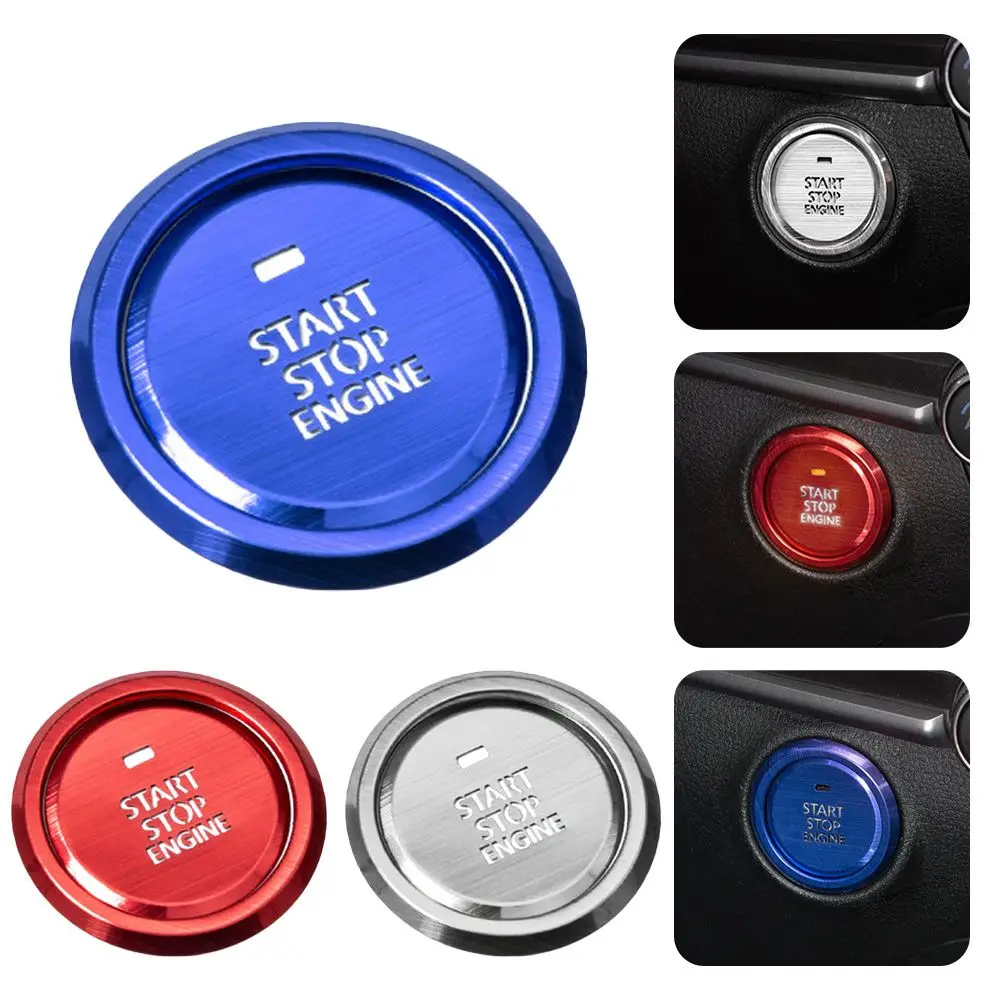 Plastic One Click Start Decoration Lgnition Button Cover Start Stop Switch Replacement Auto Parts For Mazda 3 For Axela CX-30