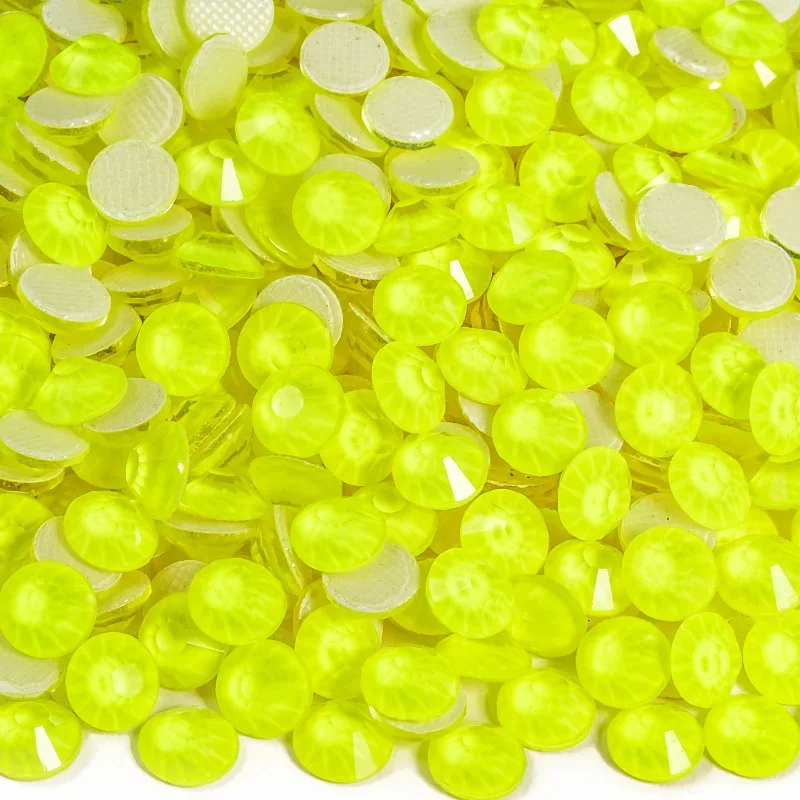 OL Diego Glas Hotfix Strasssteine Neon Diamant Kunst Strass Schmuck Kristalle für Kleidung Nägel Pailletten Bastelmaterialien