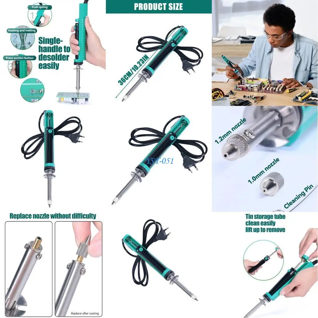 

E15A 30W Electric Soldering Iron Welding Tool Heater Welding Solder Rework Station