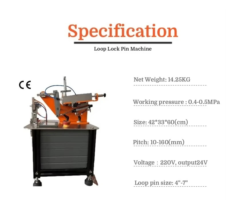 Auto Feeding Tagging Loop Machine Garment Hardware Kitchenware Merchandise Tag Hanging Machine