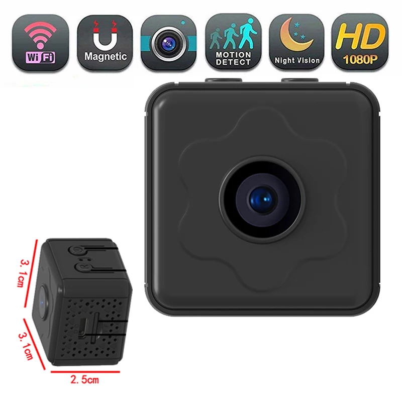 

1080P Wireless WiFi Camera Night Vision 150 Degree Viewing Angle Smart Monitor Home Security HD Network Video Recorder