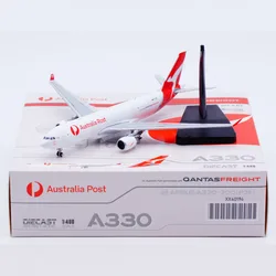 XX40194 Alloy Collectible Plane Gift JC Wings 1:400 Qantas Freight Airbus A330-200 Diecast Aircraft Jet Model VH-EBF With Stand