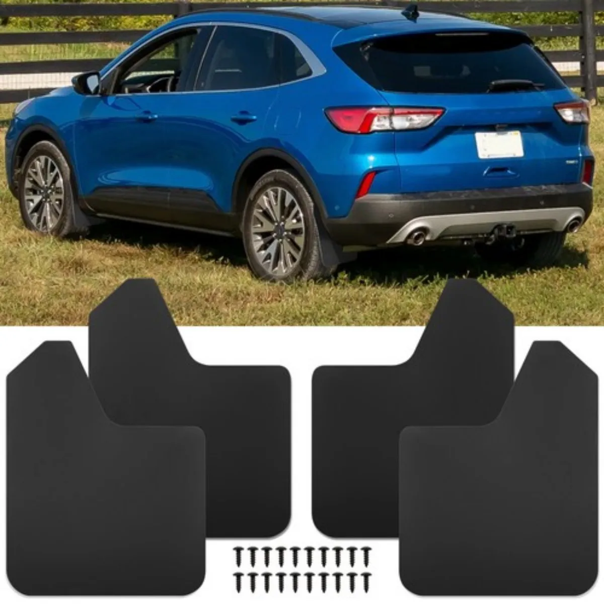 

Для Ford Escape 01-22 4X брызговики брызговики брызговики Fender черные