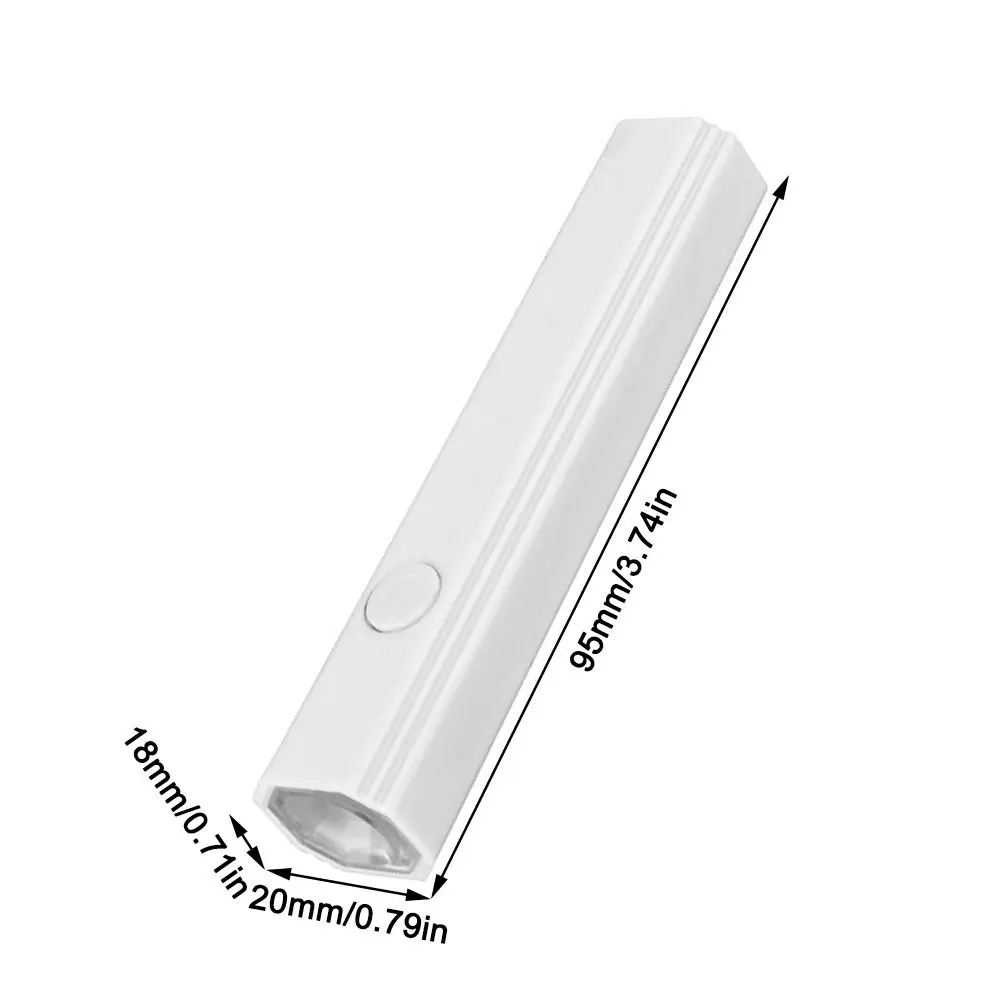 Mini UV/LED Pen-Stijl Nageldroger Gel Nagels Snelle Uitharding Gel Polish Drogen Lamp Handheld Mini nagellamp Nail Art Gereedschap