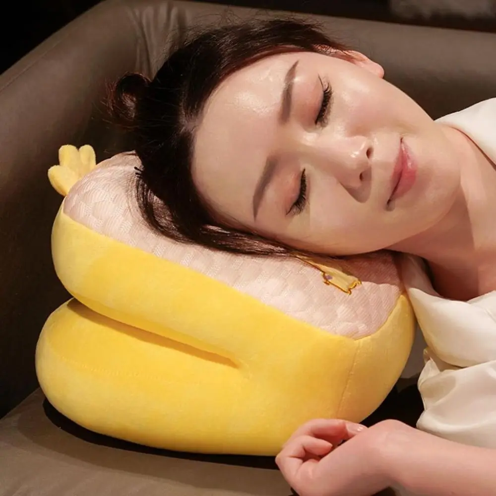 

Ice Bean Dinosaur Office Nap Pillow Super Soft Double-sided Alpaca Pillow Stuffed Toy Cartoon High Rebound Hand Warmer Pillow