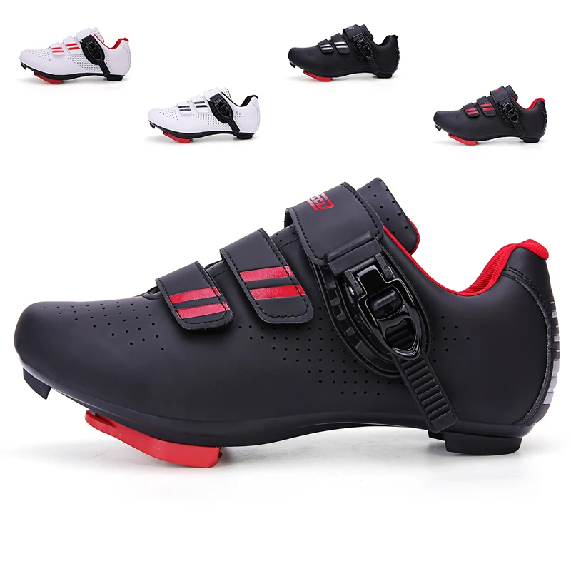 Unisex Cycling Shoes with Look Delta Cleats -Peloton Compatible Spin Shoes with SPD Clips - Indoor Road Bike Shoes for Men Women