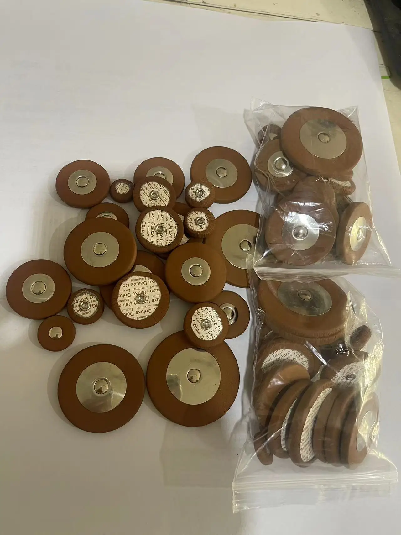 Selma Alto Saxophone Pads,Sheepskin Skin, Sax Parts, 3 Set