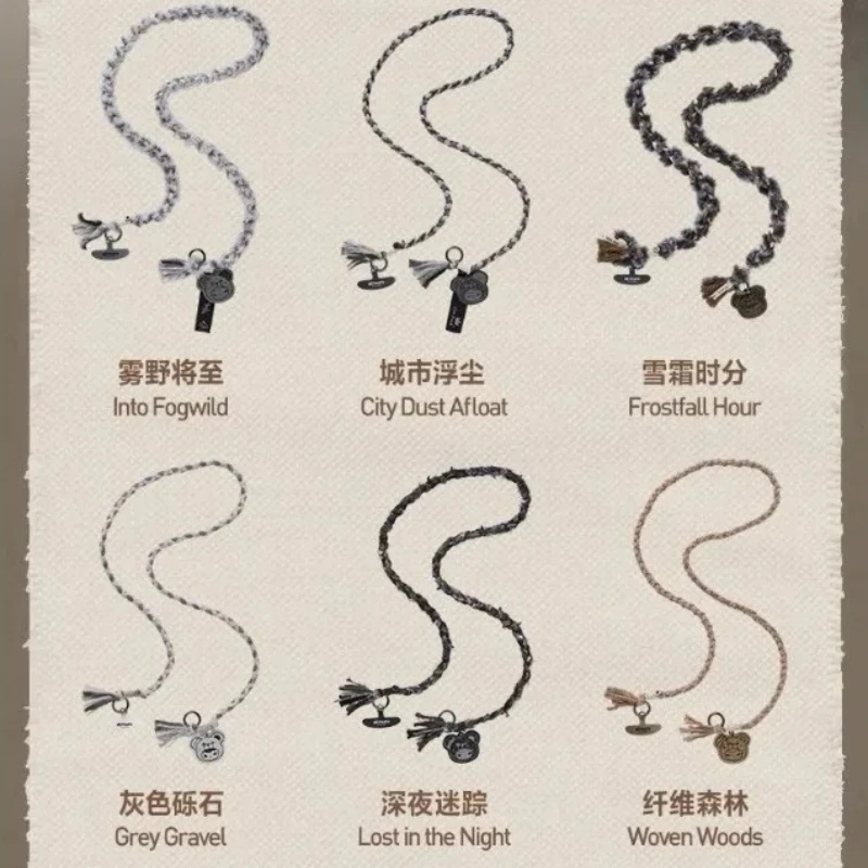 

POPMART HIRONO Road Log Series Длинный брелок для мобильного телефона Слепая коробка Периферийные удивленные коллекции Праздничные подарочные аксессуары