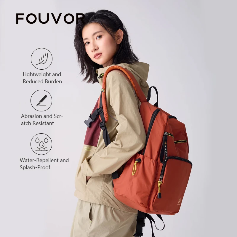 

Fouvor женский модный рюкзак из ткани Оксфорд большой емкости водонепроницаемая сумка для ноутбука для поездок на работу школьные рюкзаки 2930-11