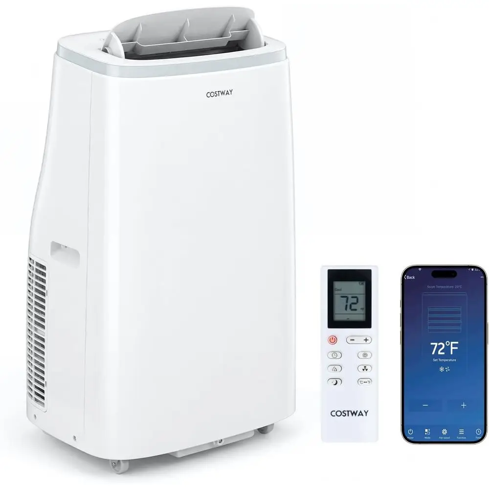 

Portable 15000 BTU Air Conditioner with Wi-Fi, Sleep Mode, 24H Timer, Remote and APP Control, Cools up to 750 Sq. Ft.