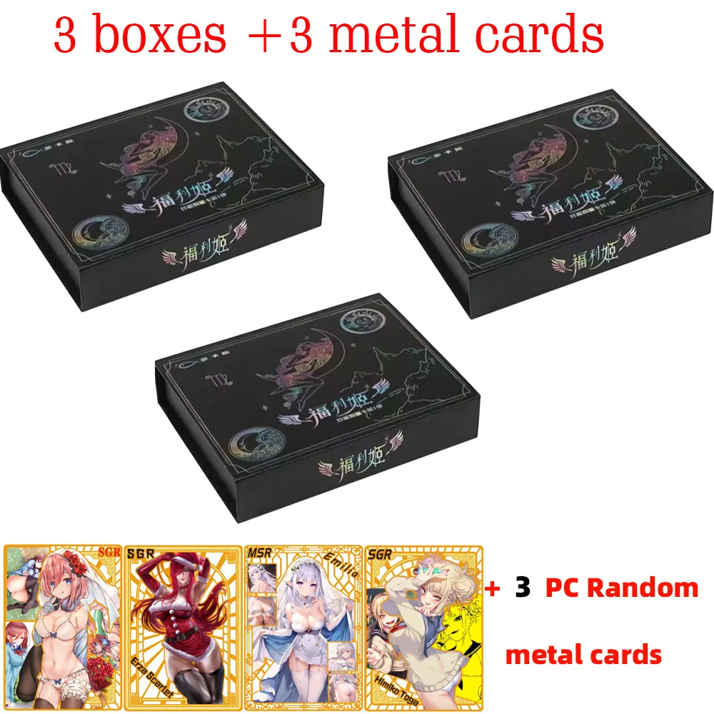 

Fuliji Booster Box Waifu cards Goddess Story Collection Cards Anime Swimsuit Bikini Feast Child Kids Doujin Toy Hobbies Gift